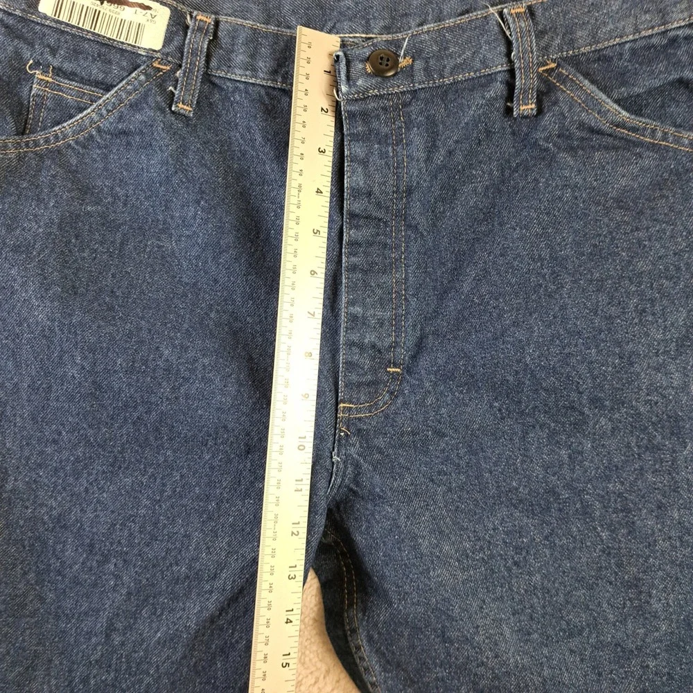Bulwark FR Jeans Mens 35x29 Blue Good Flame Resistant Work Denim PEJ4DW5